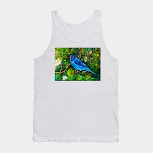 Blue bird Tank Top